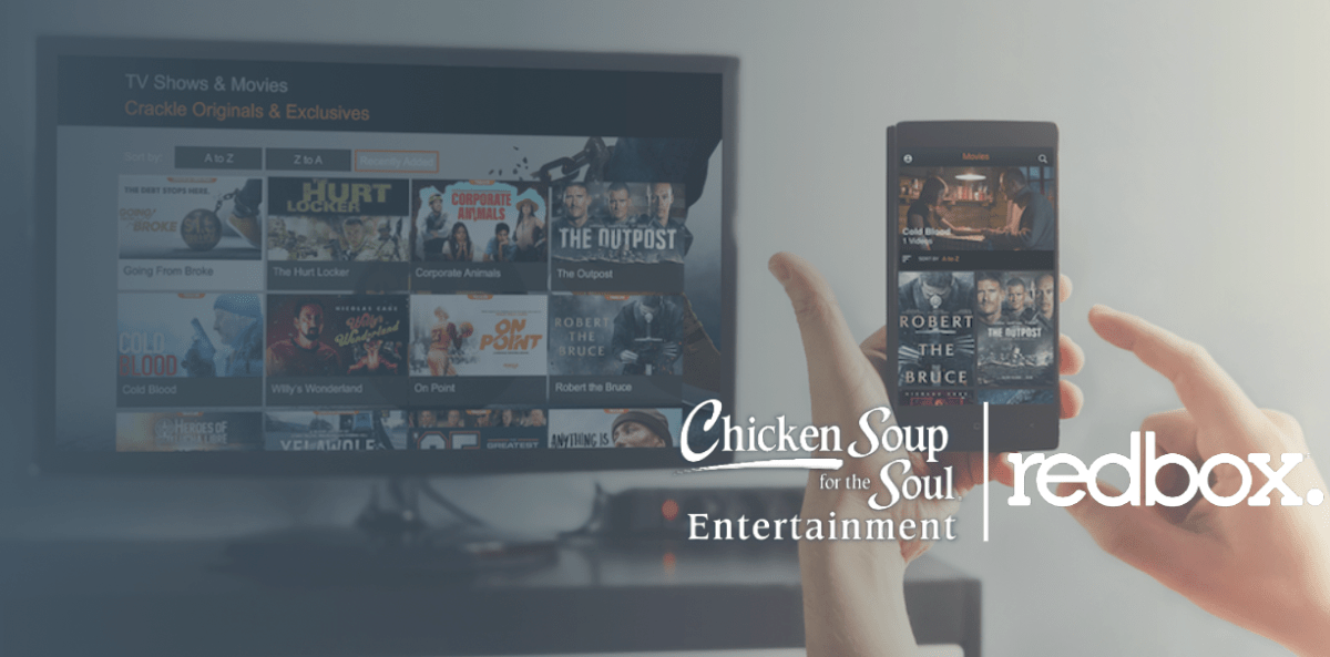 Chicken Soup for the Soul Entertainment reduce costos un año después de comprar Redbox
