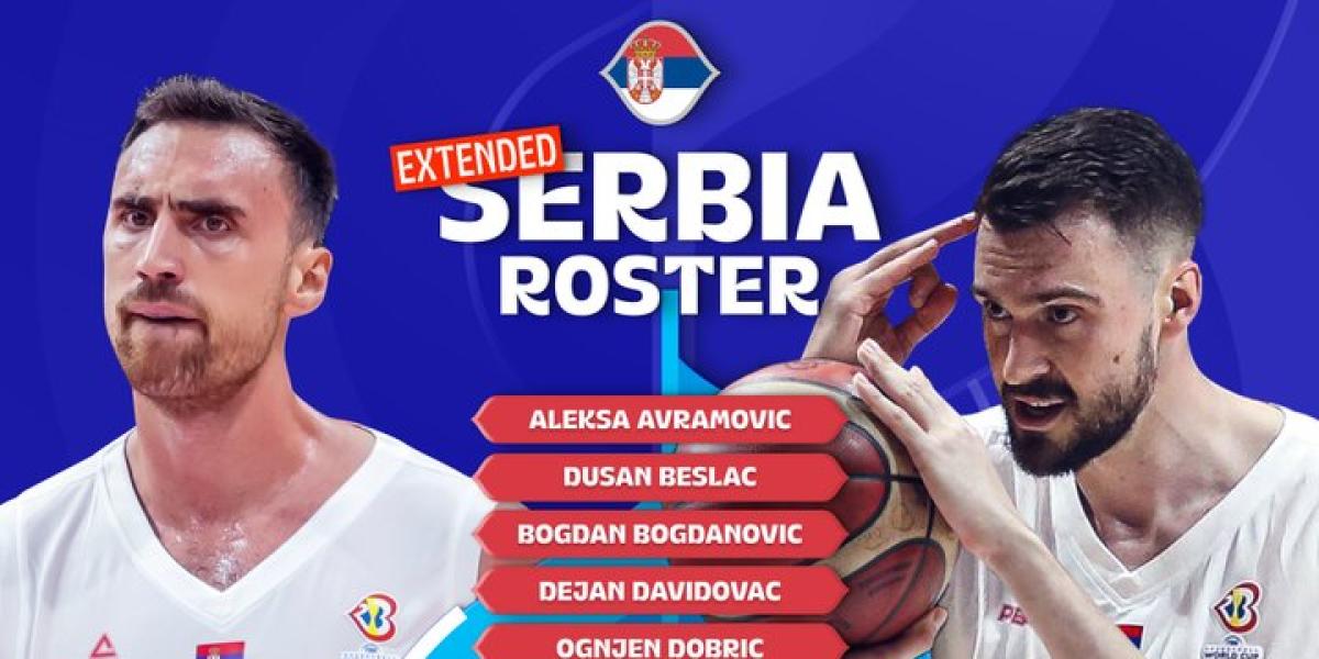 Confirmado: Jokic, Kalinic y Micic, bajas en Serbia para el Mundial 2023