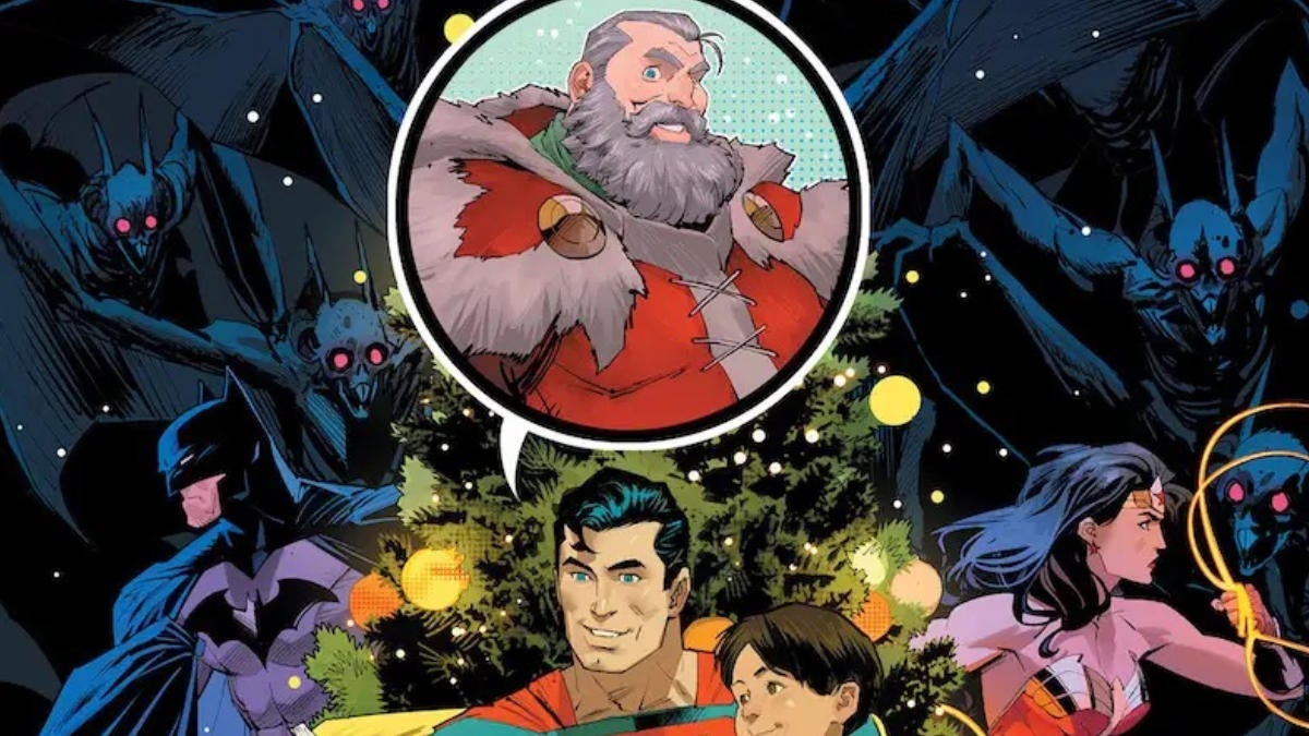 DC revela evento cruzado entre Batman y Santa Claus