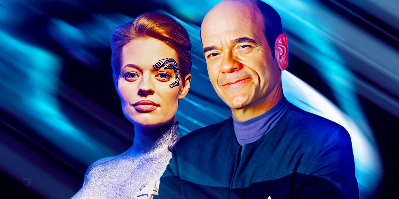 El actor de Star Trek: Voyager explica el origen del romance del doctor con siete de nueve