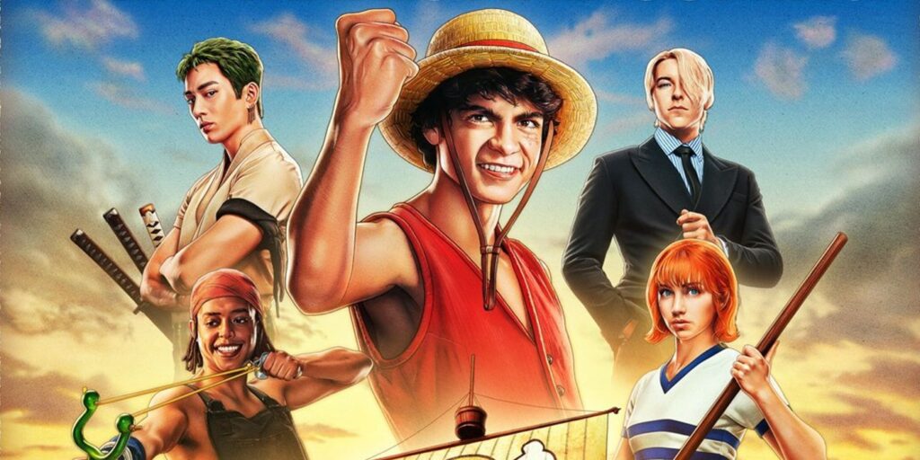 El nuevo póster de acción en vivo de One Piece muestra más barcos piratas y ubicaciones del anime