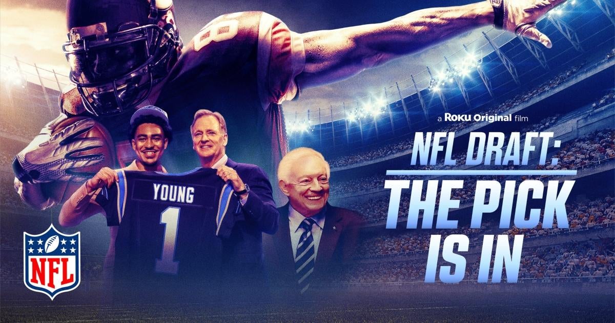 El tráiler y la fecha de lanzamiento de ‘NFL Draft: The Pick Is In’ son revelados por The Roku Channel