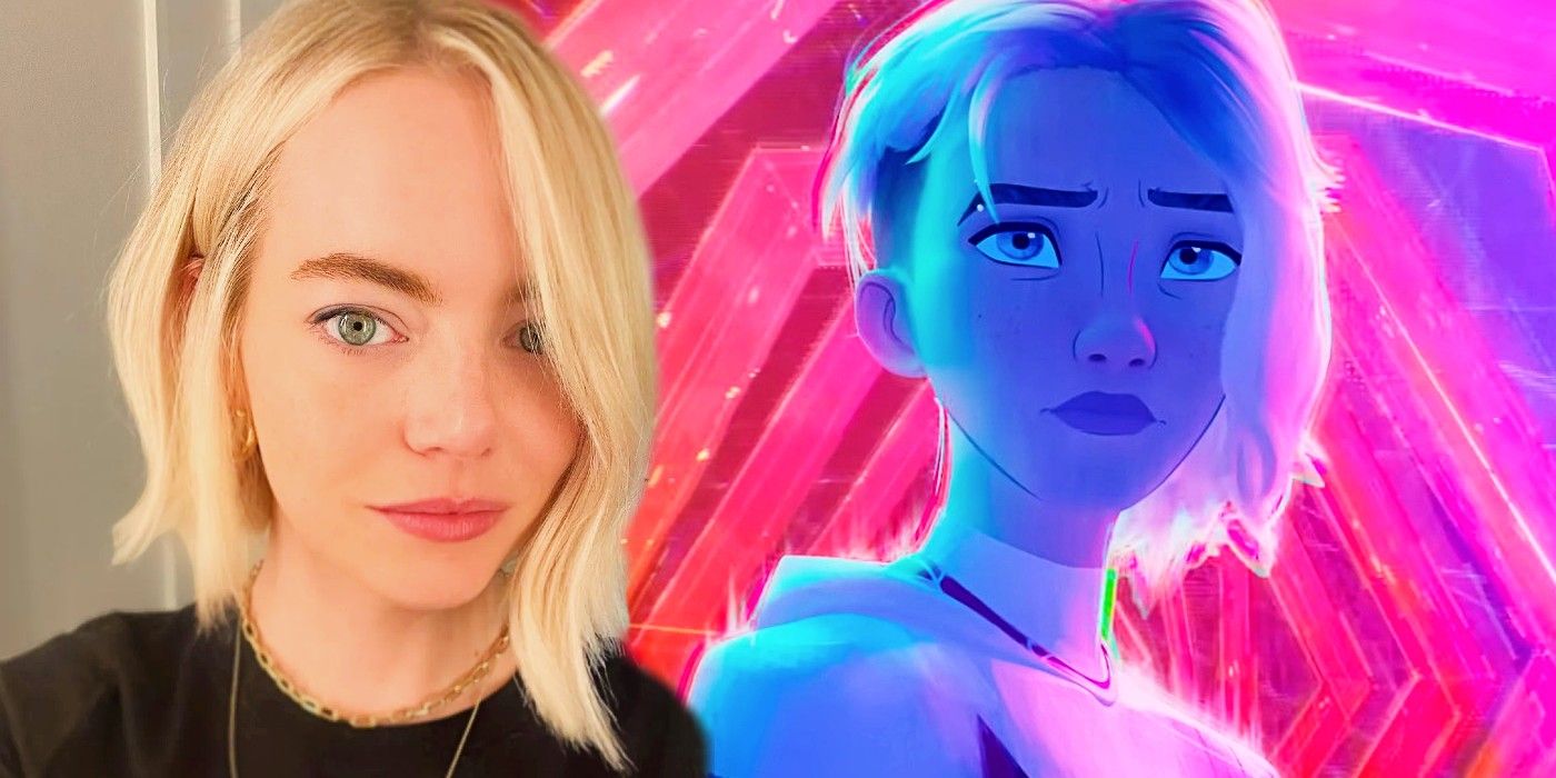Emma Stone se convierte en la Mujer Araña de acción real Gwen Stacy en Spider-Verse Fan Art