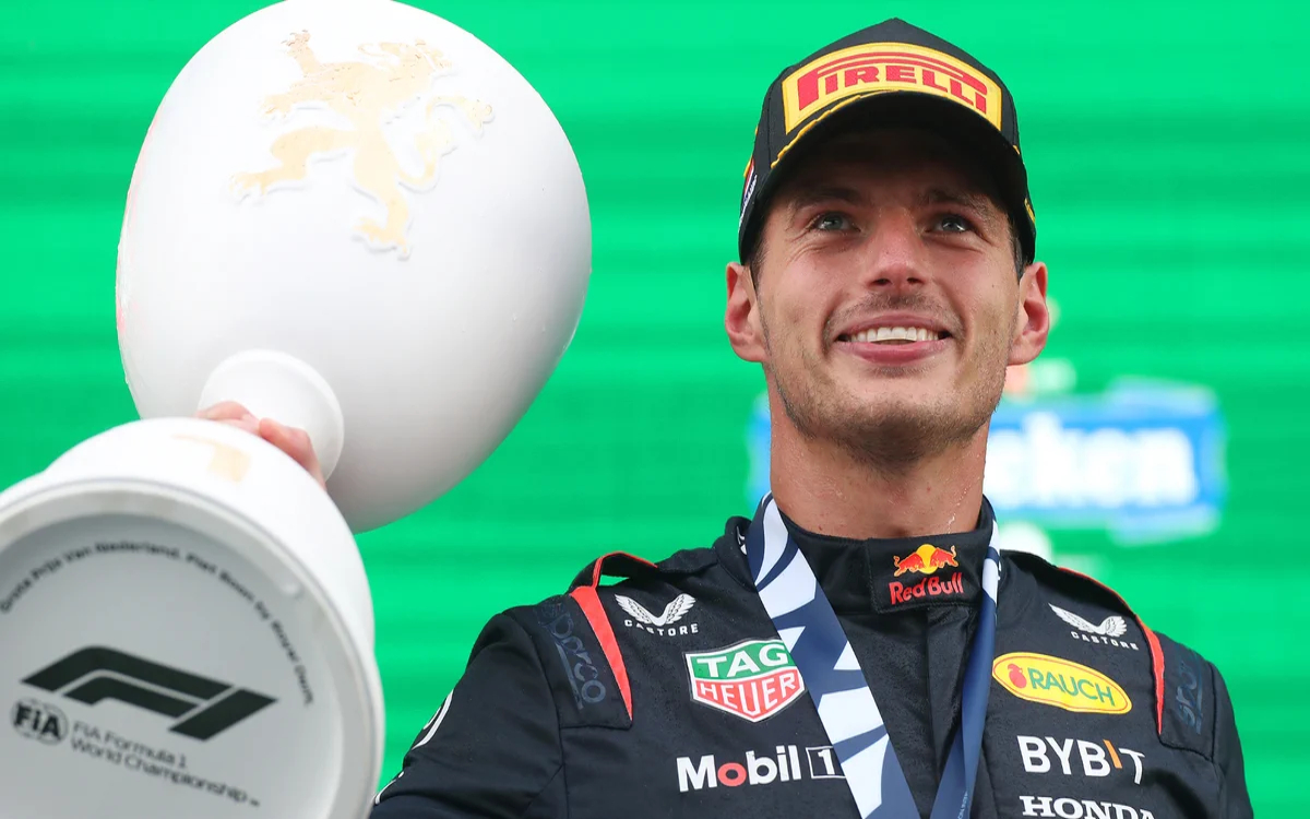 F1: Es Verstappen profeta en su tierra; Pérez acaba cuarto en el GP de los Países Bajos | Video