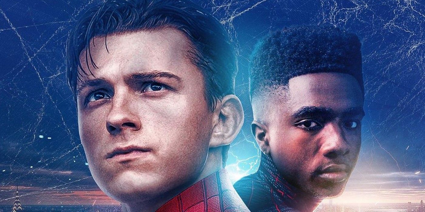 La estrella de Stranger Things se convierte en Miles Morales de acción en vivo en Spider-Man 4 Fan Poster