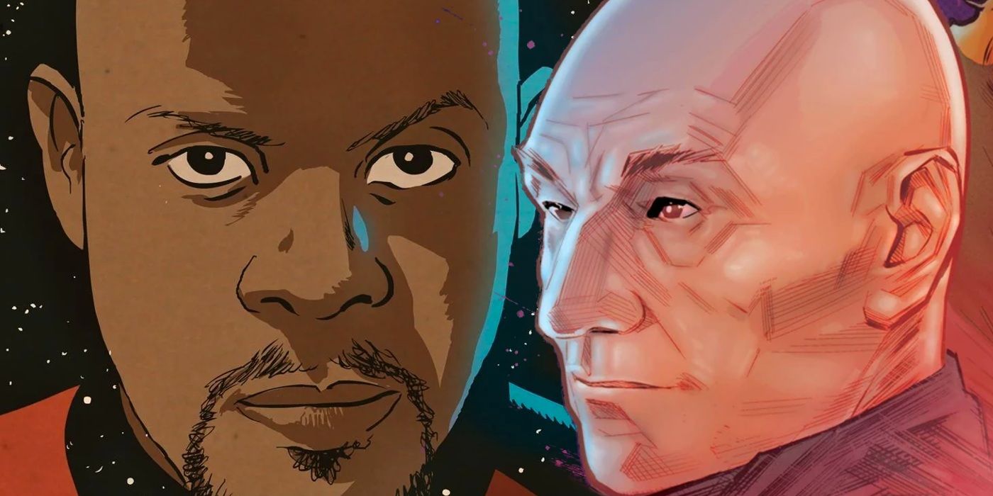 La nueva conexión Borg de Benjamin Sisko explica cómo perdonó a Picard