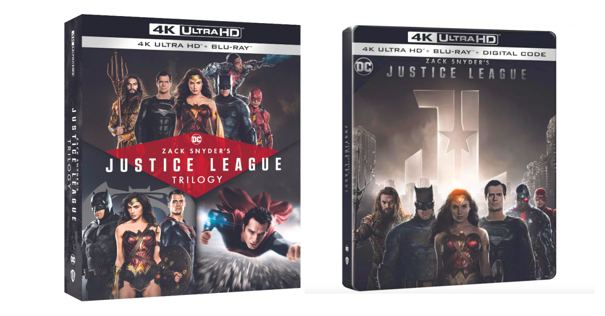 La trilogía de la Liga de la Justicia de Zack Snyder se relanza en 4K