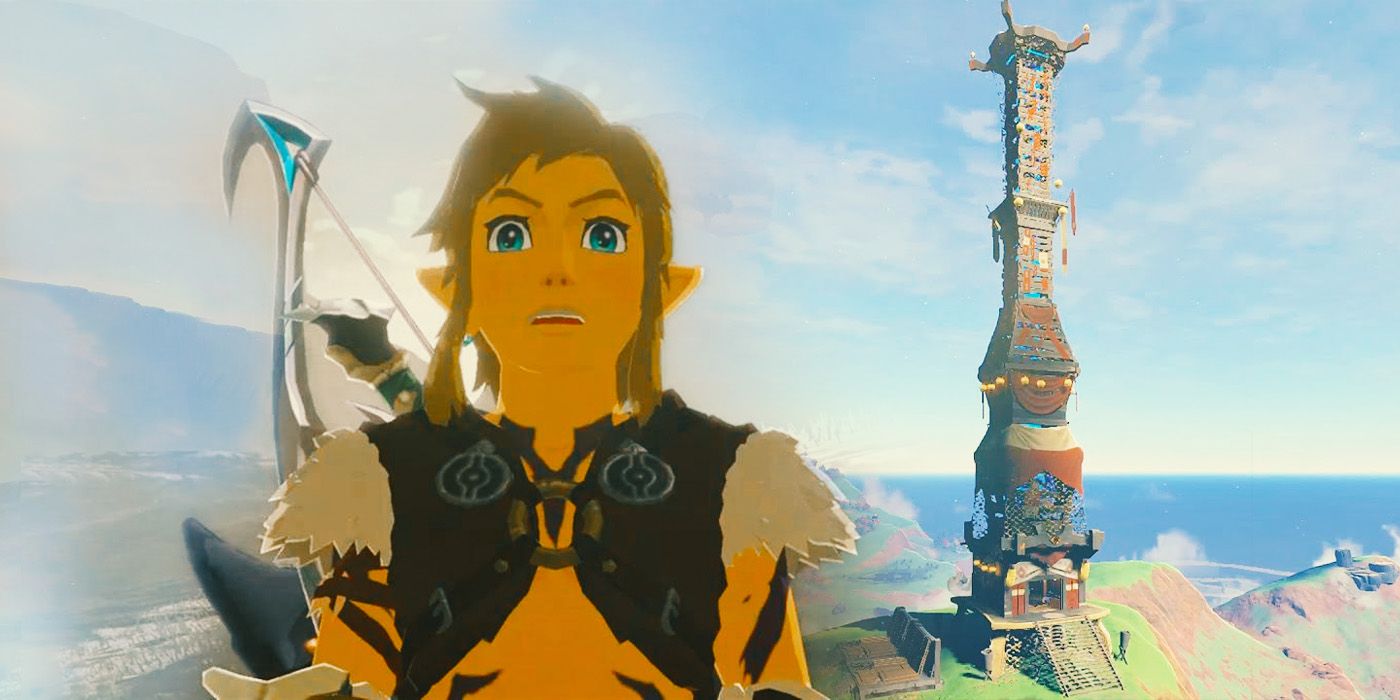 Las torres Skyview de Zelda: Tears Of The Kingdom son en realidad solo trampas mortales