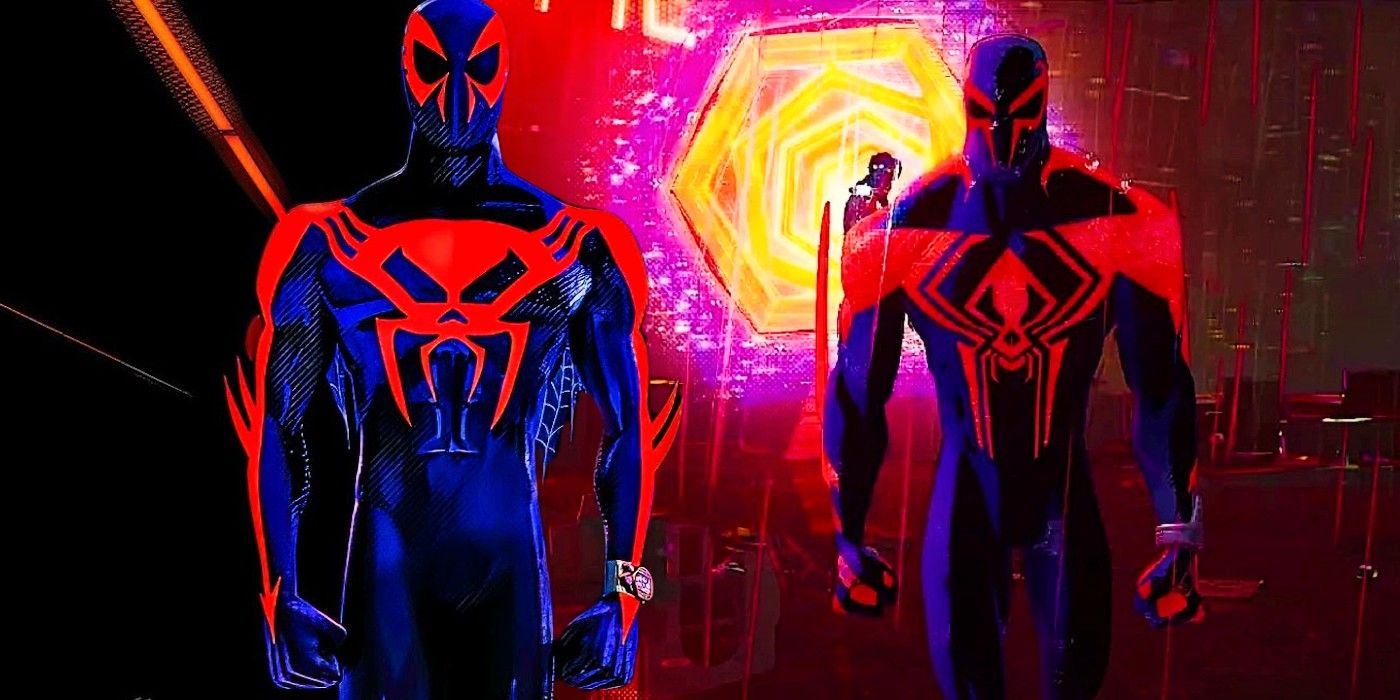Los fanáticos de Spider-Man descubren cuánto cambió Spider-Man 2099 entre las películas de Spider-Verse (y quedan impresionados)