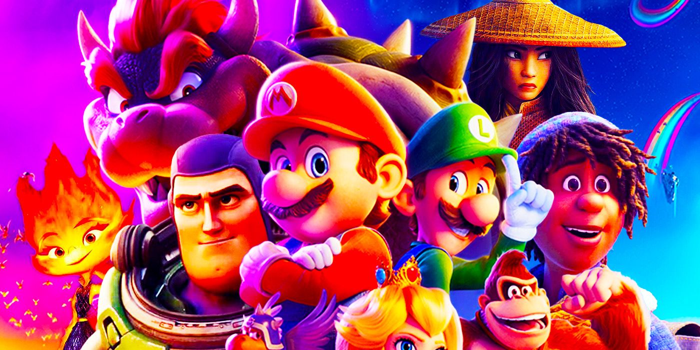 Los planes de franquicia cinematográfica de Nintendo significan que el reinado animado de Disney y Pixar terminará