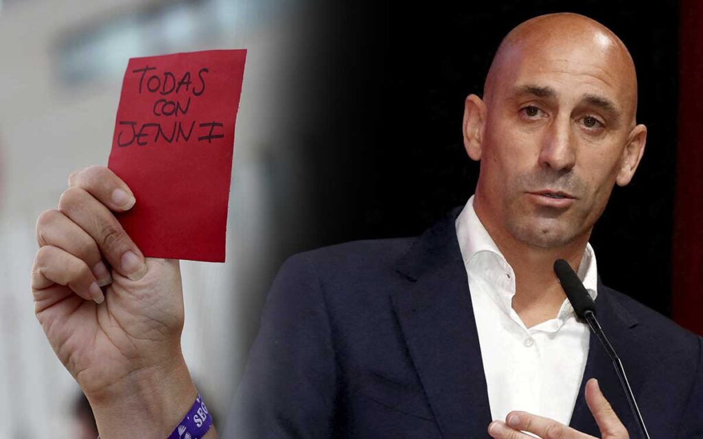 Luis Rubiales, cinco años de polémica en polémica