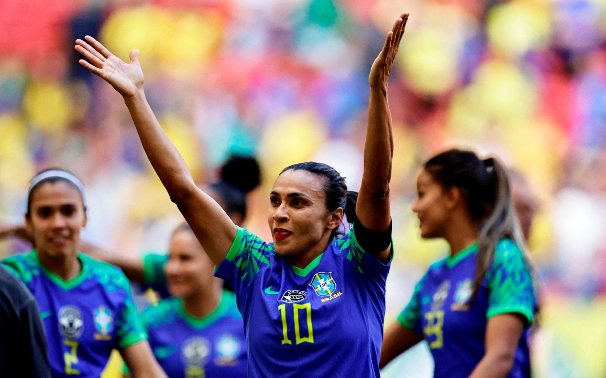 Marta, la reina del futbol, se despide de los Mundiales: "Esta ha sido mi última Copa"