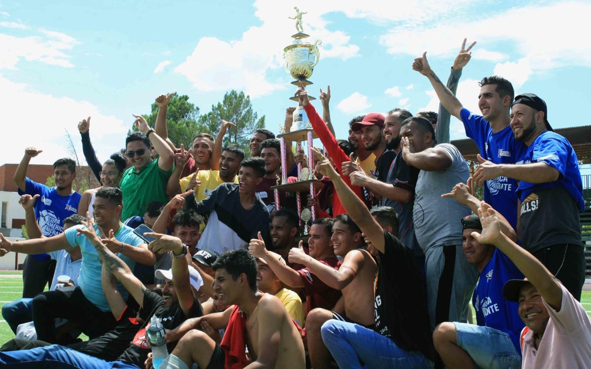 Migrantes organizan su propia ‘Copa América’ en Ciudad Juárez y gana Venezuela
