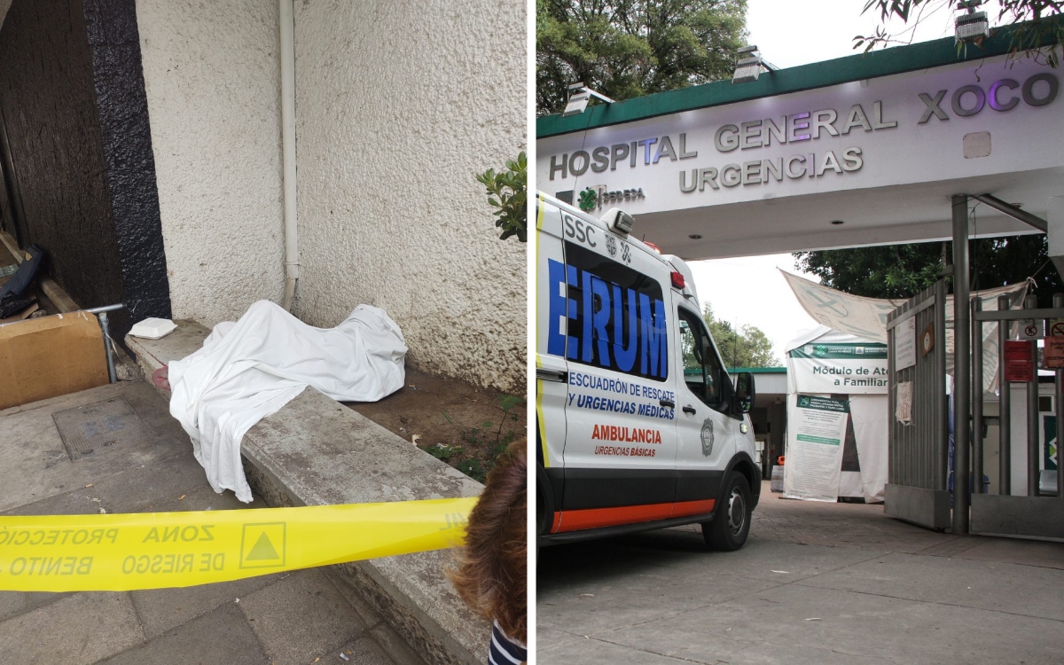 Muere mujer en las puertas de Hospital de Xoco en CDMX