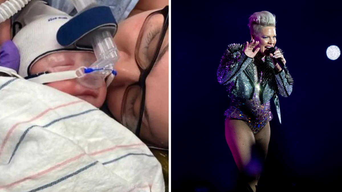 Mujer entra en labor de parto durante concierto de Pink en Boston