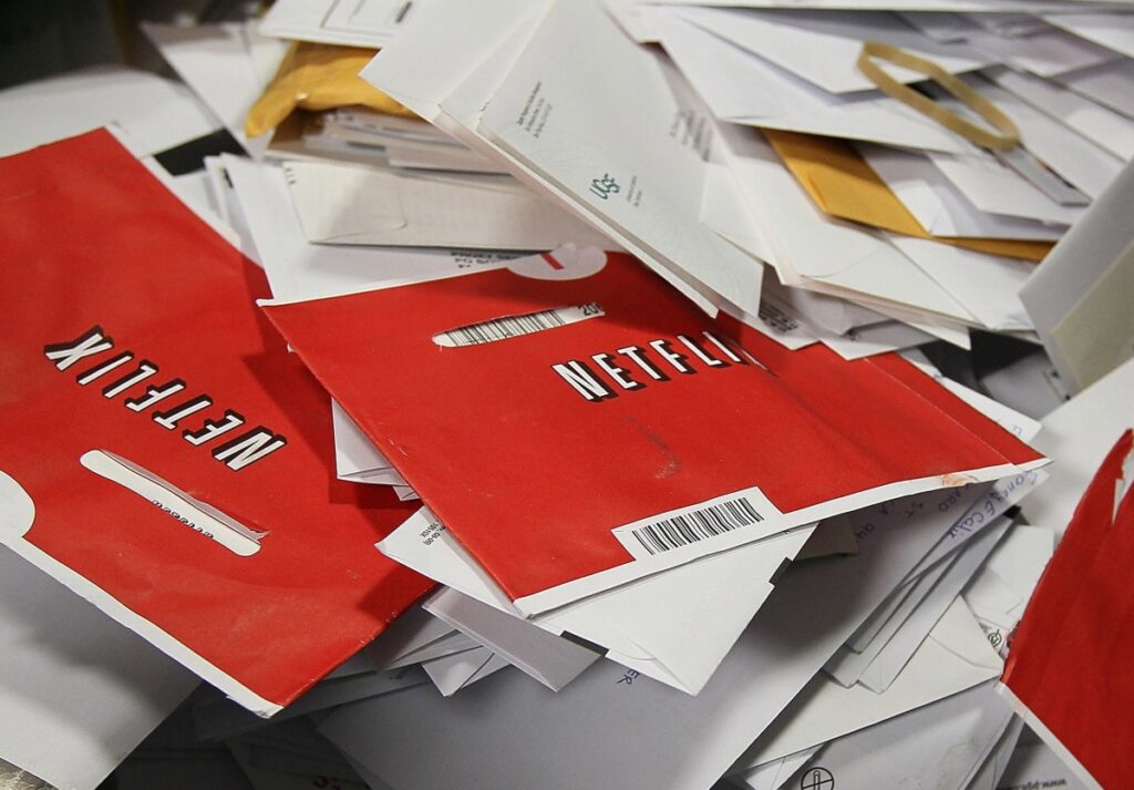 Netflix dice que sus clientes de DVD por correo pueden quedarse con su envío final de discos