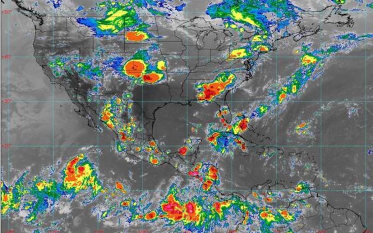 Nueva tormenta tropical y cinco fenómenos más ocasionarán lluvias en 17 estados