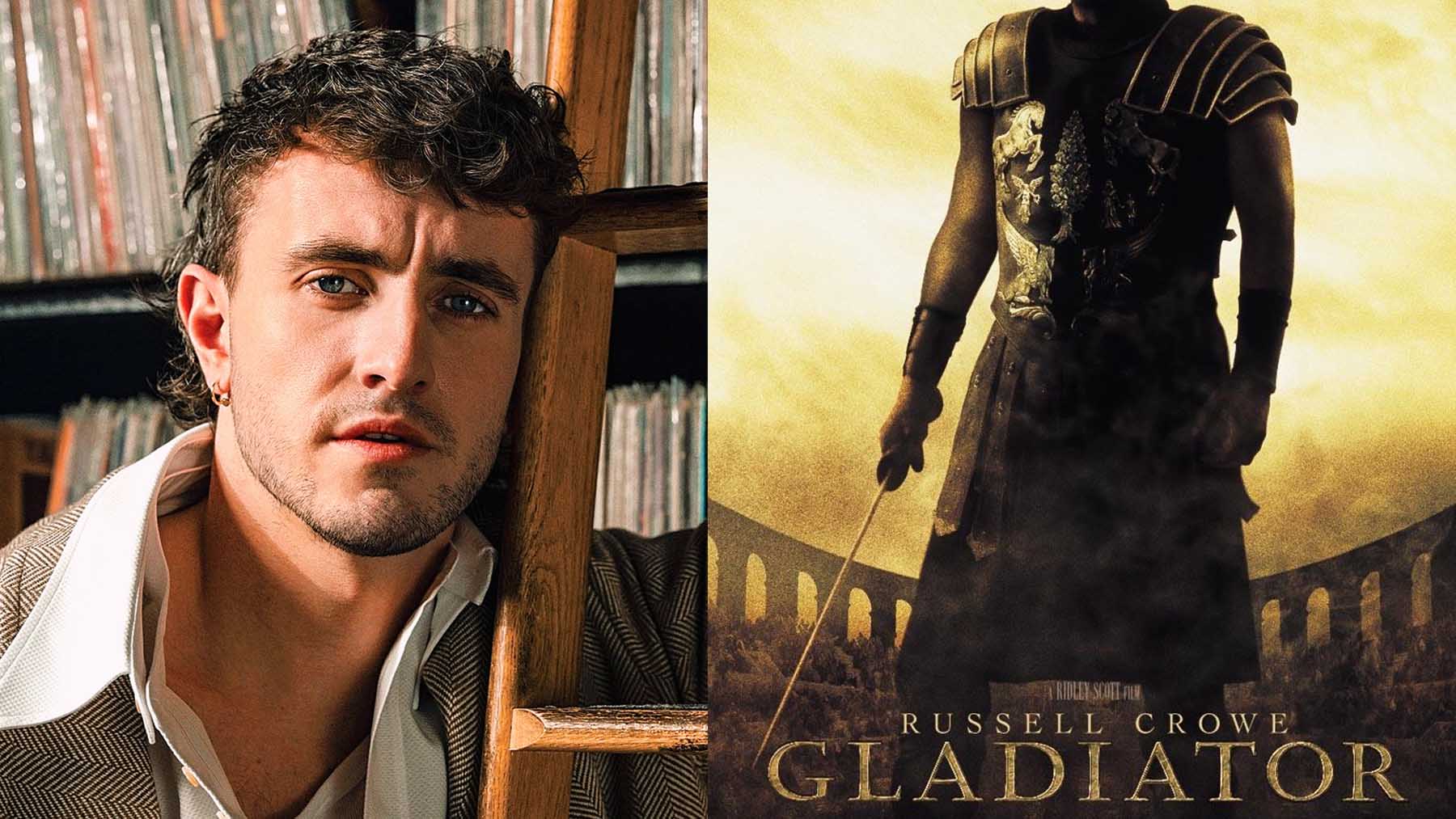 Paul Mescal y el reto de ‘Gladiator 2’: «es difícil alejarse del legado de la película»