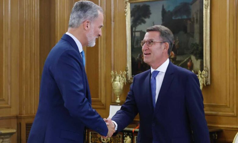 Rey de España sigue la 'costumbre' y pide al PP intentar formar gobierno