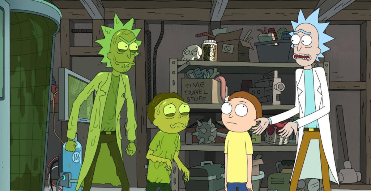 Rick y Morty se burla de los cambios de voz antes de la temporada 7