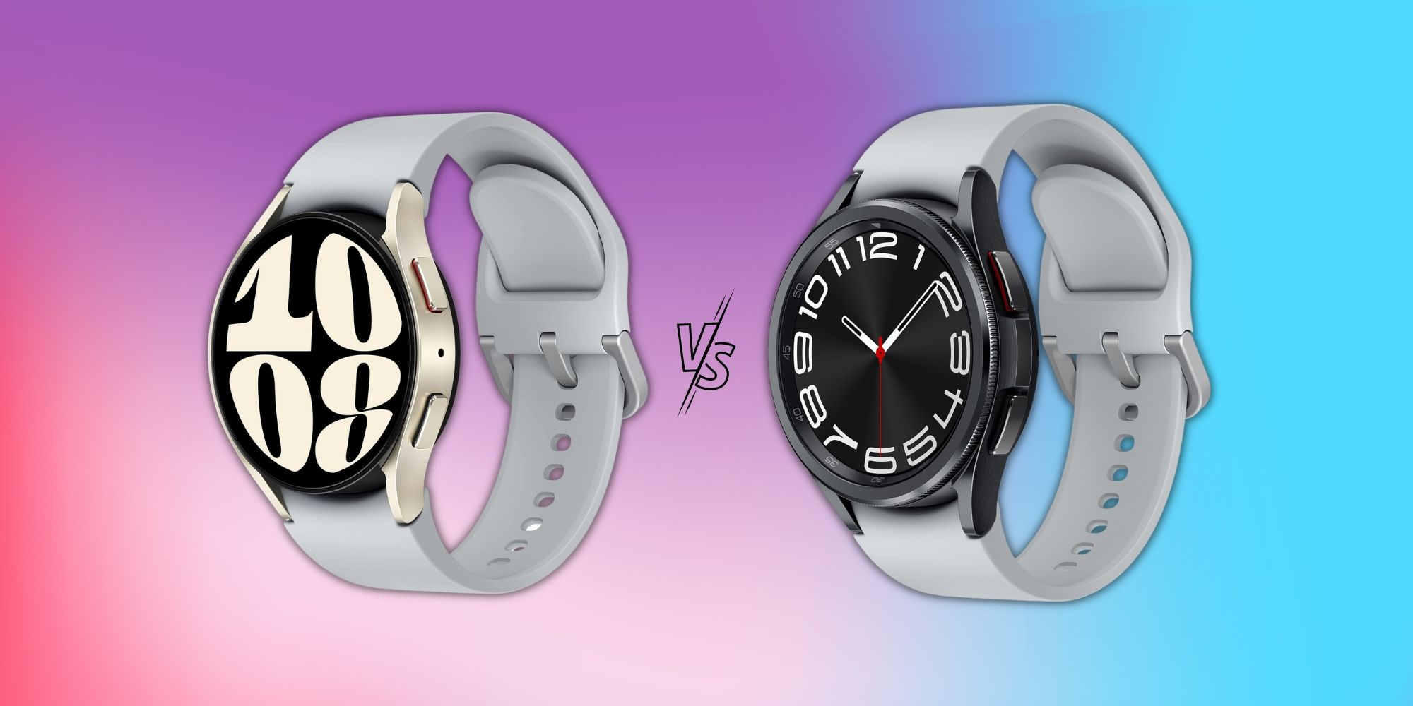 Samsung Galaxy reloj 6 vs.  Galaxy Watch 6 Classic: diferencias, explicadas