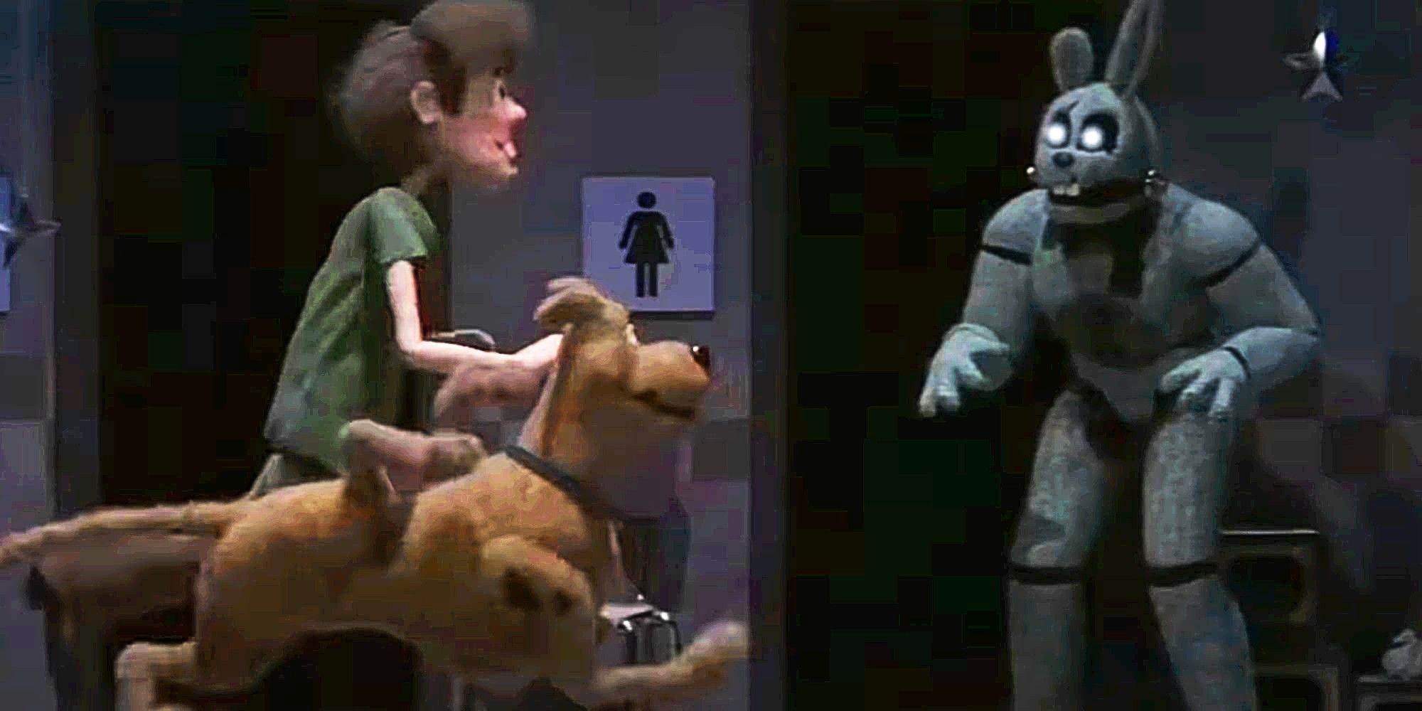 Scooby Doo Gang pasa cinco noches en casa de Freddy en un corto animado en stop-motion minuciosamente animado