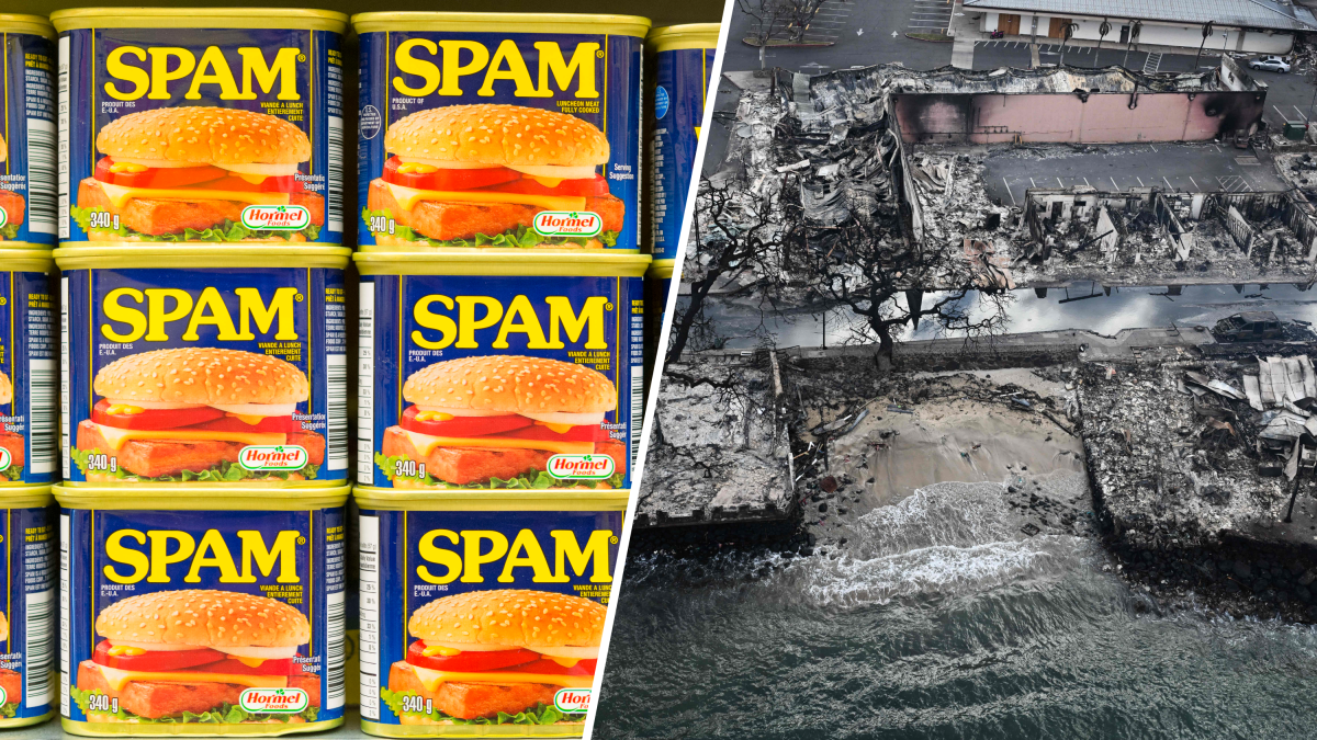 Spam dona 264,000 latas de comida a las víctimas de Hawaii