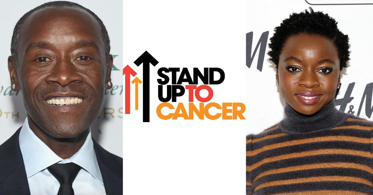 Stand Up To Cancer 2023 Recaudación de fondos Características especiales Marvel Stars Don Cheadle y Danai Gurira