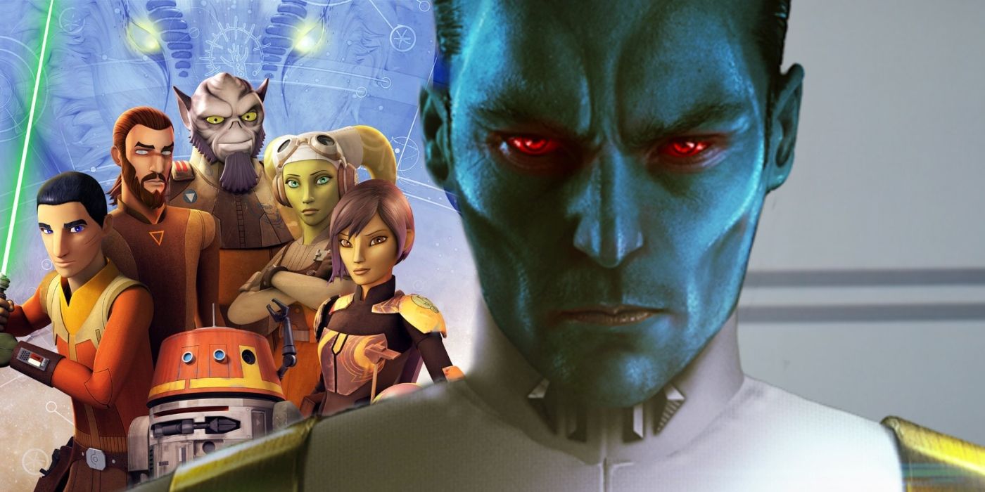 Star Wars: Rebels salvó oficialmente a Thrawn de su muerte original como canon