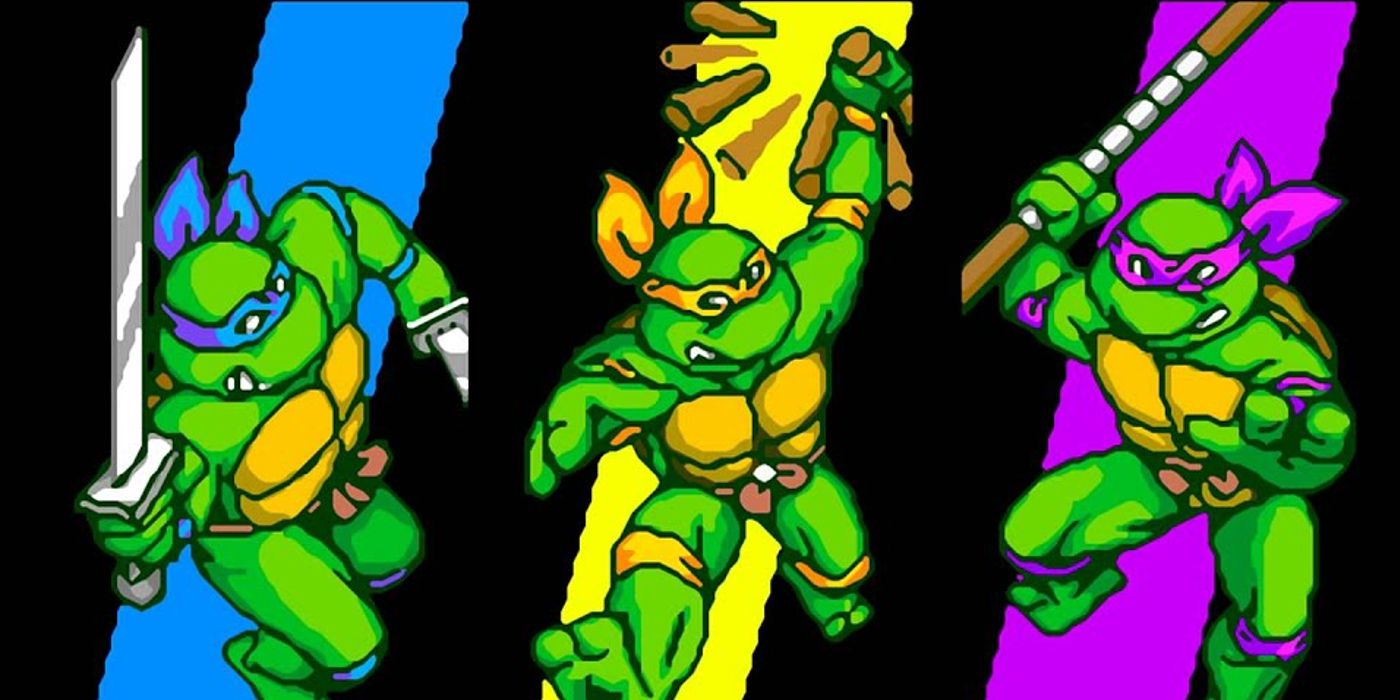 TMNT: Mutant Mayhem se cruza con Turtles In Time Game en arte oficial