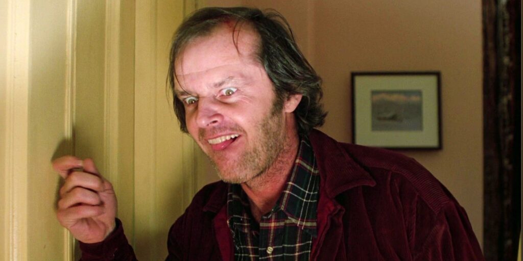 The Shining Art estiliza el descenso de Jack a la locura y de alguna manera hace que la película de terror de Kubrick sea más aterradora
