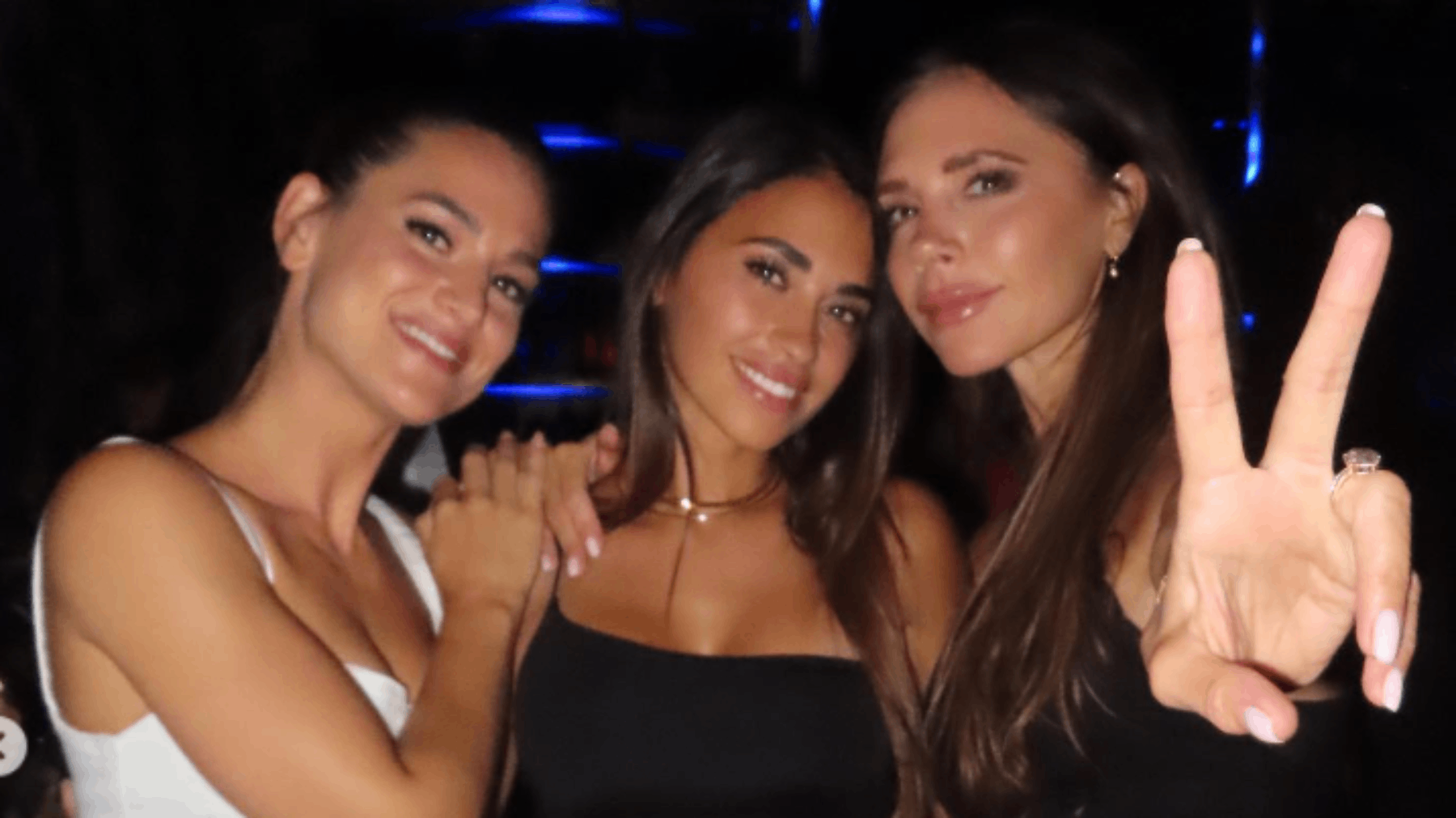 Una pelea en el restaurante de Bad Bunny obliga a Victoria Beckham a huir de su cena con los Messi