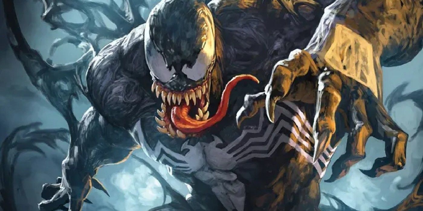 Venom infecta a Spider-Man 2099 en arte cruzado de Spider-Verse con clasificación R