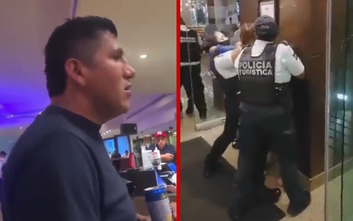 Videos | Así fue la detención del alcalde de Axtla de Terrazas y su esposa en Cancún