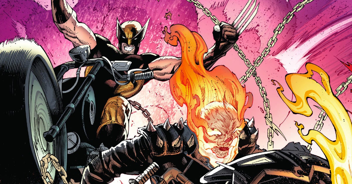 Wolverine y Ghost Rider se unen en Fiery Marvel Teaser