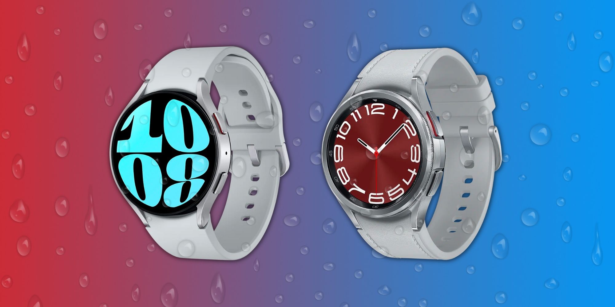 ¿Son impermeables el Galaxy Watch 6 y el Watch 6 Classic?