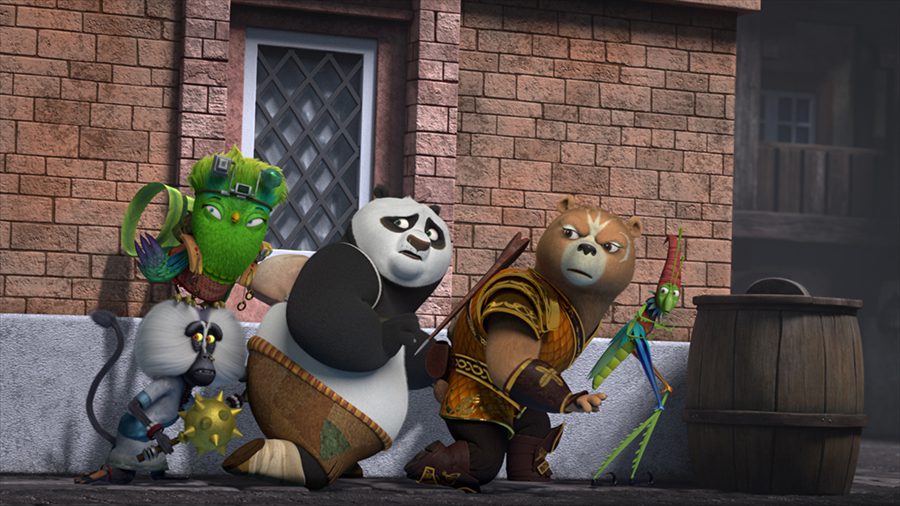 Kung Fu Panda El Caballero Dragón T3 NO 3 de septiembre