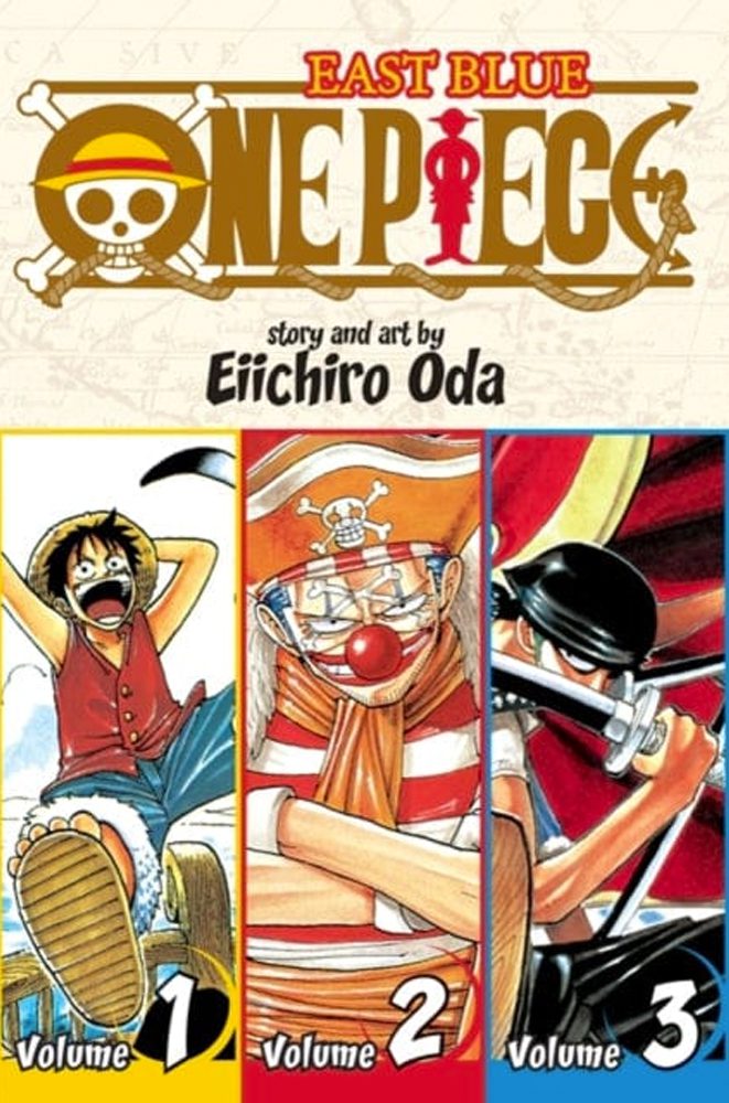 ómnibus 1 volúmenes 1 a 3 one piece manga netflix