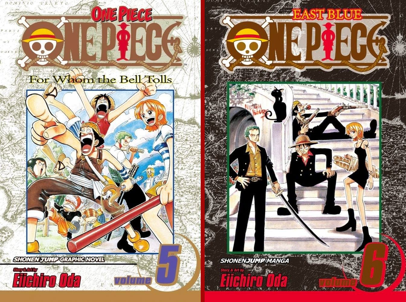 volúmenes 5 6 one piece manga netflix
