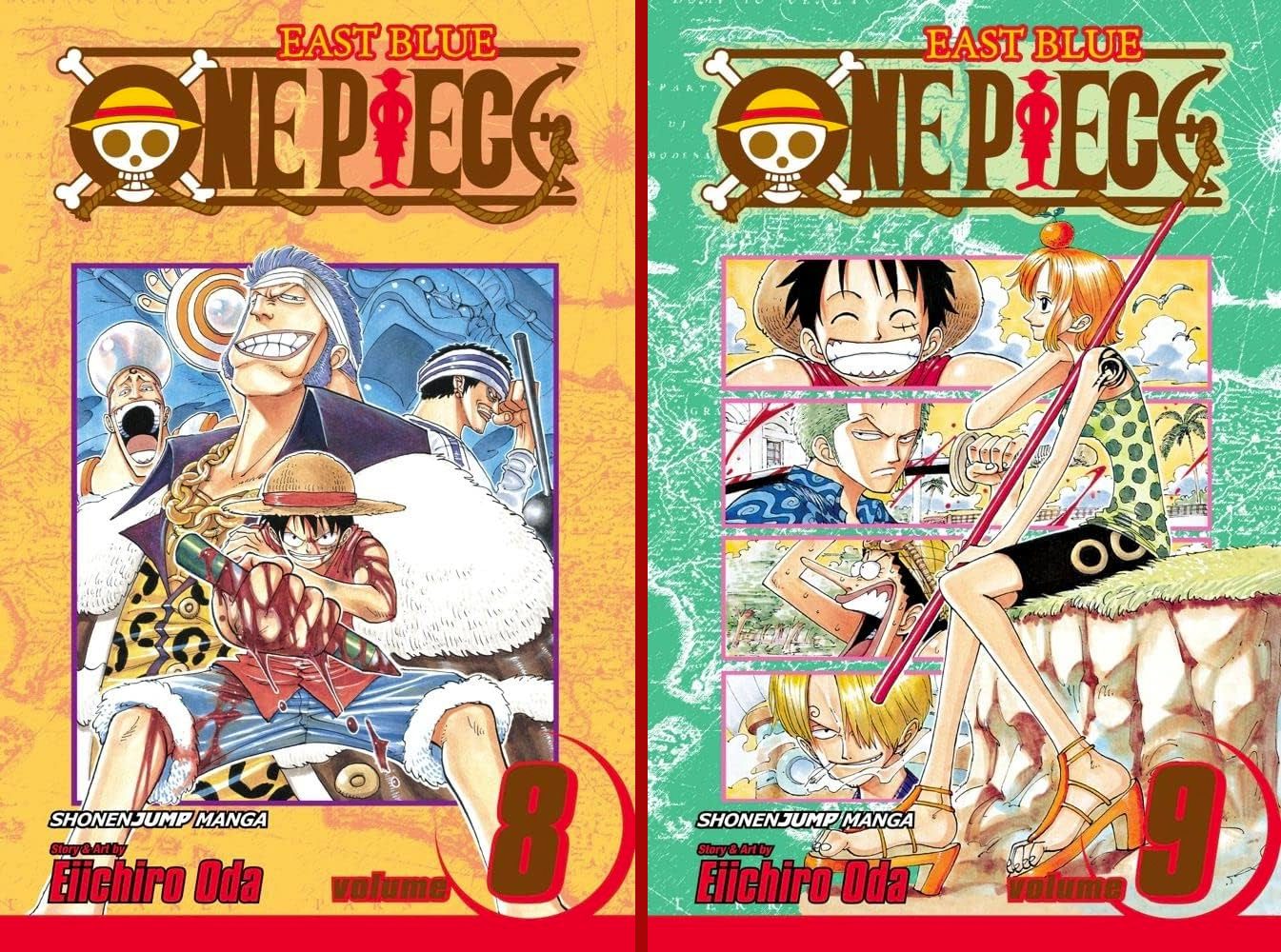 volúmenes 8 9 one piece manga netflix