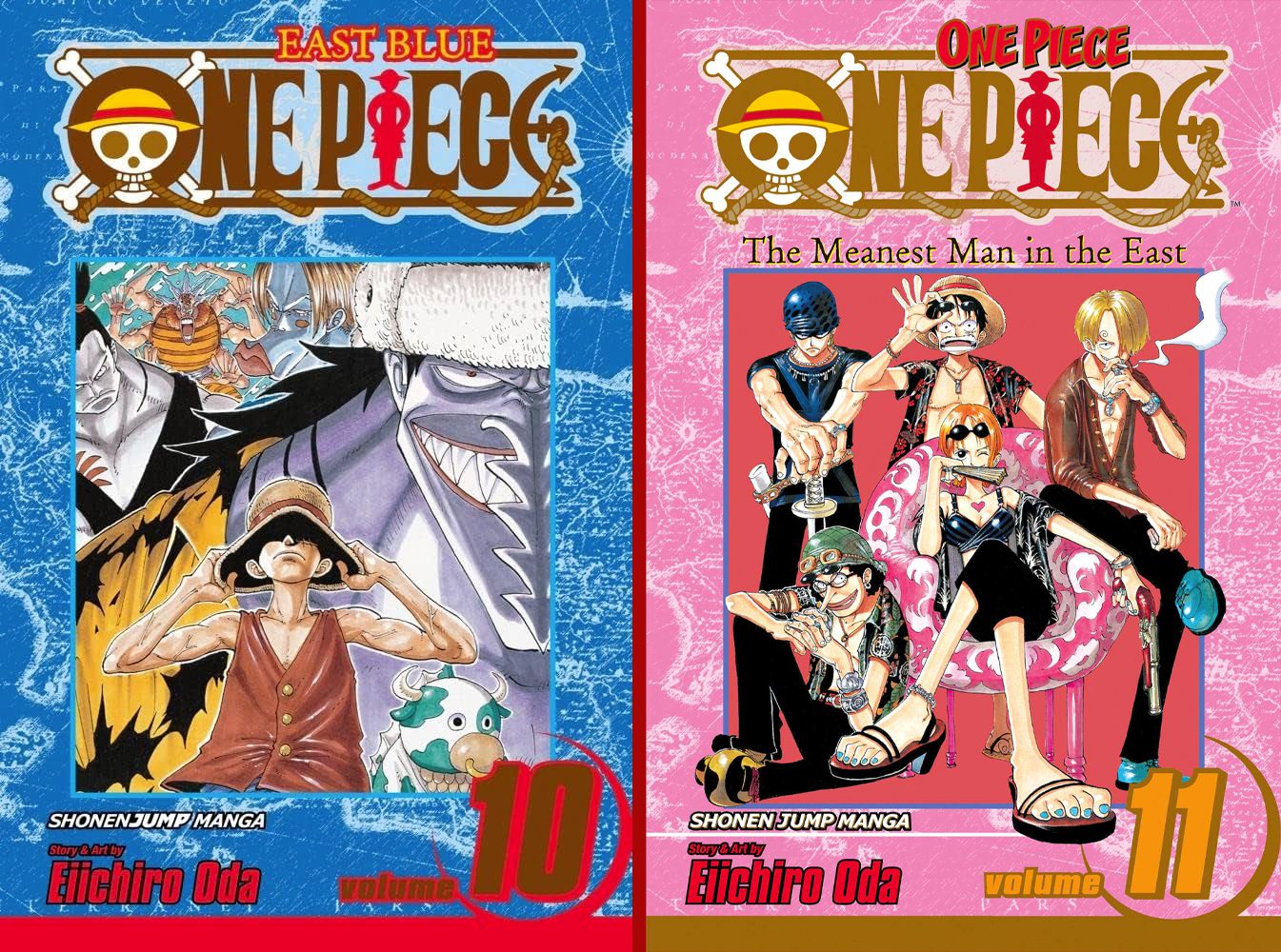 volúmenes 10 11 one piece manga netflix