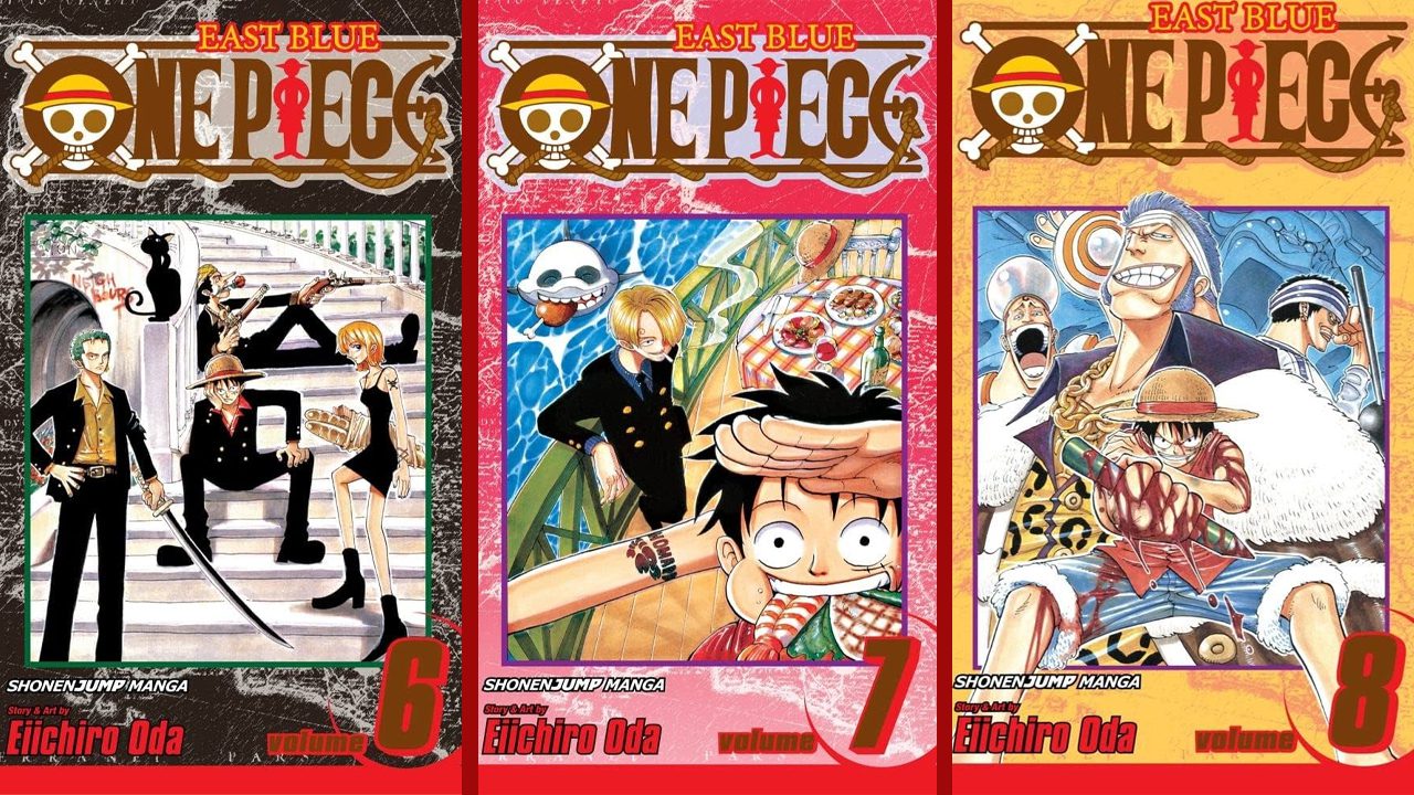 volúmenes 6 7 8 one piece manga netflix