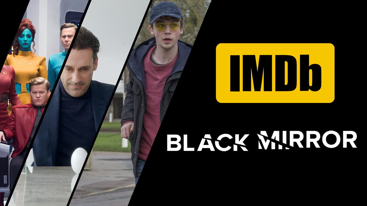 Los mejores episodios de Black Mirror clasificados por imdb.