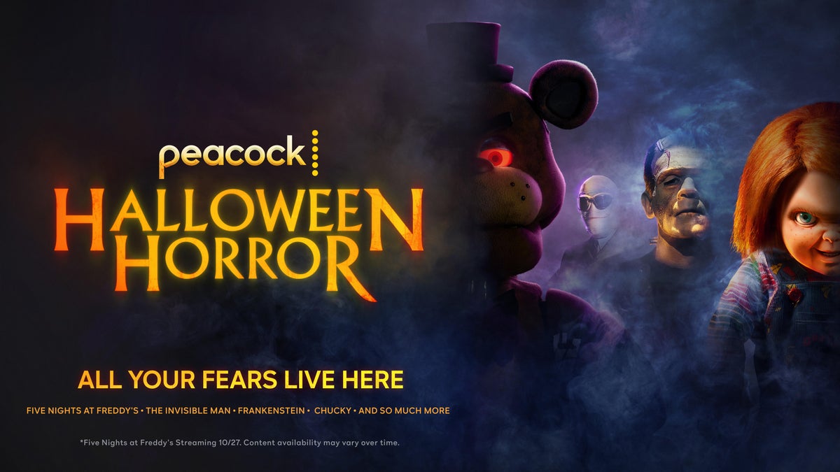 Peacock revela una aterradora lista de nuevos títulos de terror para octubre