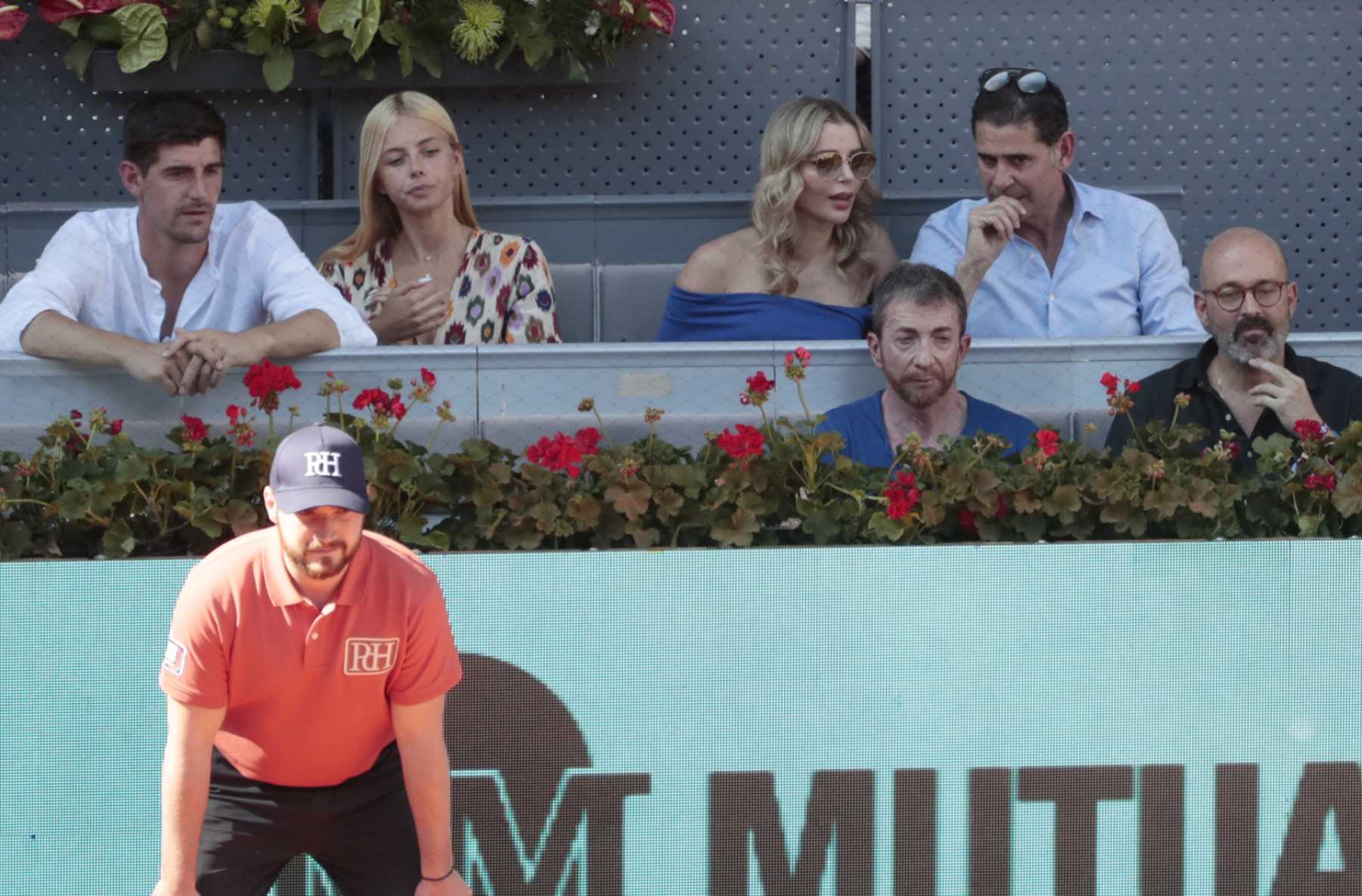 Fernando Hierro y Fani Stipkovic disfrutando de una jornada de tenis / Gtres