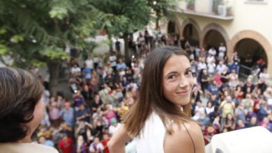 Aitana recibe un gran homenaje en Sant Pere de Ribes: "Es un orgullo ser 'ribetana'"