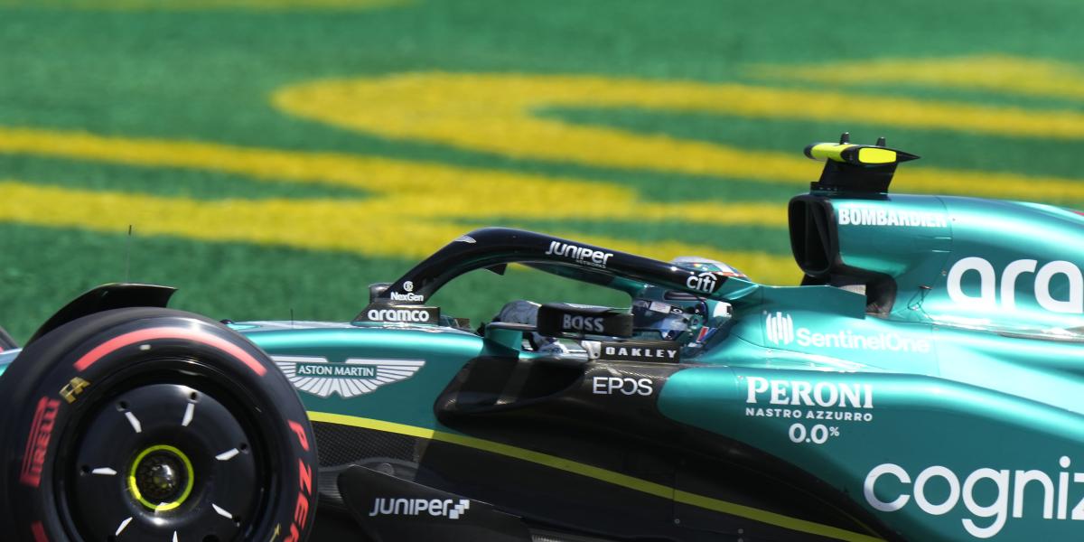 Alonso, optimista con su Aston Martin: "El coche se ha sentido bien"