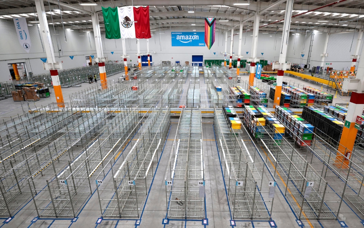 ‘Amazon DXX1’, el centro de entrega más grande en Latinoamérica y está en CDMX