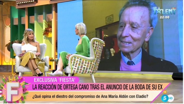 Ana María Aldón hablando de  Gloria Camila / 'Fiesta'