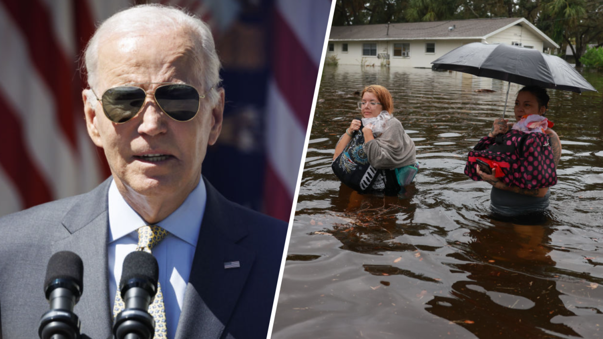 Biden visita Florida tras huracán Idalia